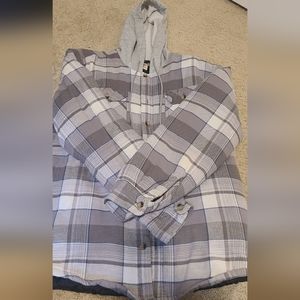 Wrangler flannel hoodie